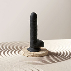 Фаллоимитатор с вибрацией и ротацией Strap-On-Me Rotating & Vibrating Realistic Dildo - L - Black