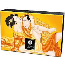 Вкусная пудра для оральных ласк Shunga Body Powder Luscious Mango, 75 г, аромат манго