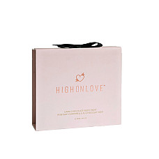 Премиум краска для тела HighOnLove Chocolate Body Paint (100 мл) с какао, кофеином, маслом каннабиса