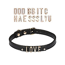 Чокер Liebe Seele DIY Choker with 21 Removable Letters