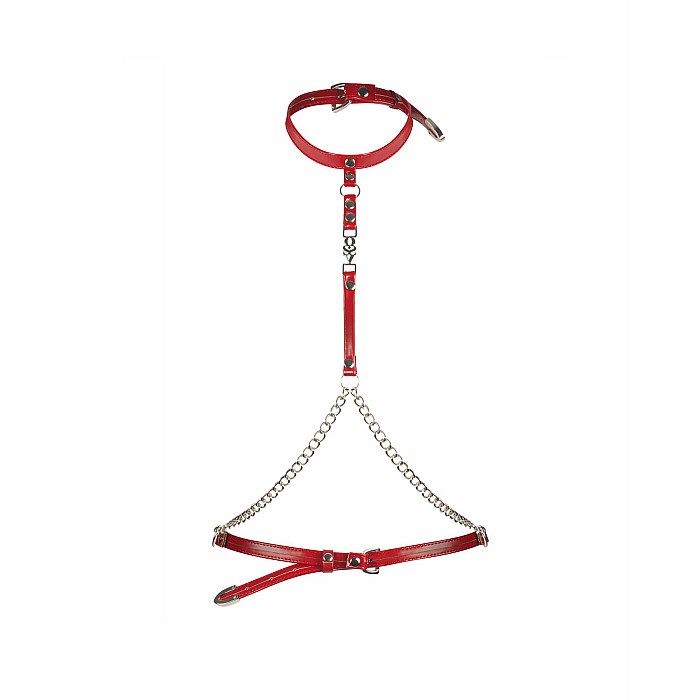 Портупея Obsessive Inferro harness top S/M/L