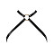 Портупея из экокожи Bijoux Indiscrets MAZE — Cross Chest Harness Black