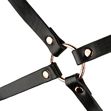 Портупея Rosy Gold - Body Harness - Black