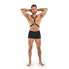 Портупея Bedroom Fantasies: Max Bondage Harness, черная