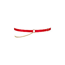 Гартер Obsessive Ingridia garter O/S, красный
