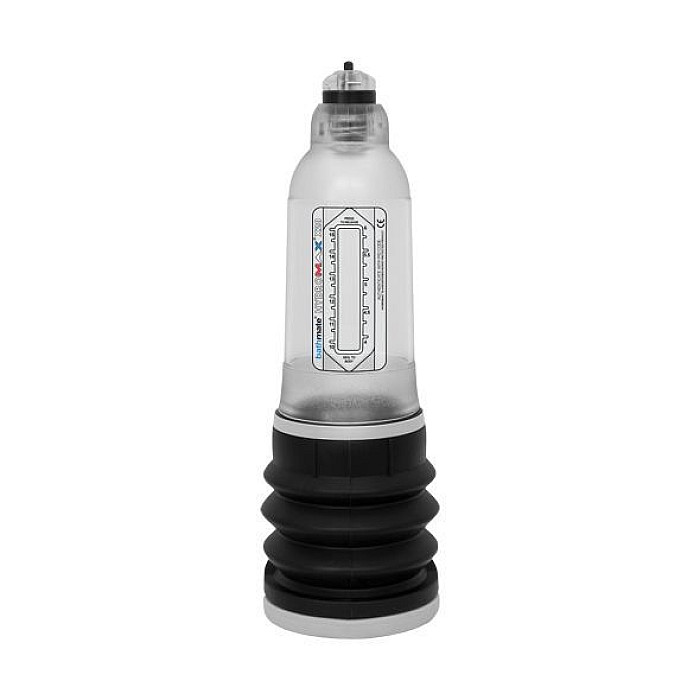 Гидропомпа Bathmate Hydromax 5 Clear, для члена длиной от 7,5 до 12,5 см, диаметр до 4,5 см