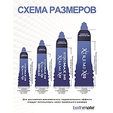 Гидропомпа Bathmate Hydromax 5 Clear, для члена длиной от 7,5 до 12,5 см, диаметр до 4,5 см