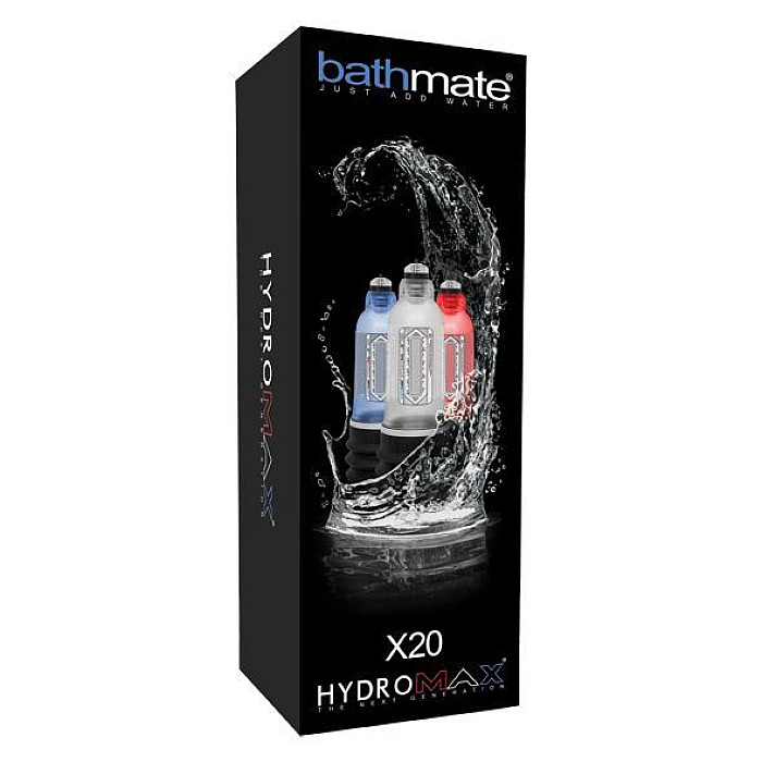 Гидропомпа Bathmate Hydromax 5 Clear, для члена длиной от 7,5 до 12,5 см, диаметр до 4,5 см