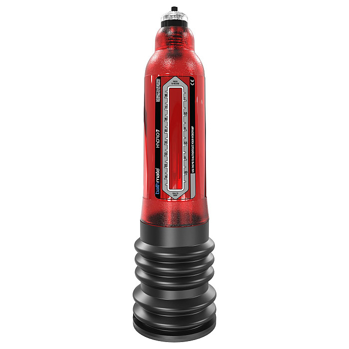 Гидропомпа Bathmate Hydro 7 Red, для члена длиной от 12,5 до 18 см, диаметр до 5 см