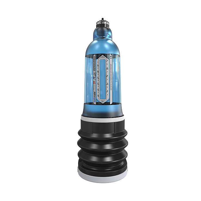 Гидропомпа Bathmate Hydromax 7 WideBoy Blue, для члена длиной от 12,5 до 18 см, диам. до 5,5 см