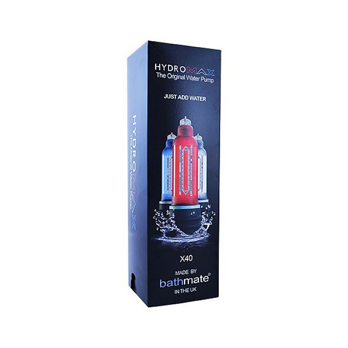 Гидропомпа Bathmate Hydromax 9 Blue, для члена длиной от 18 до 23 см, диаметр до 5,5 см