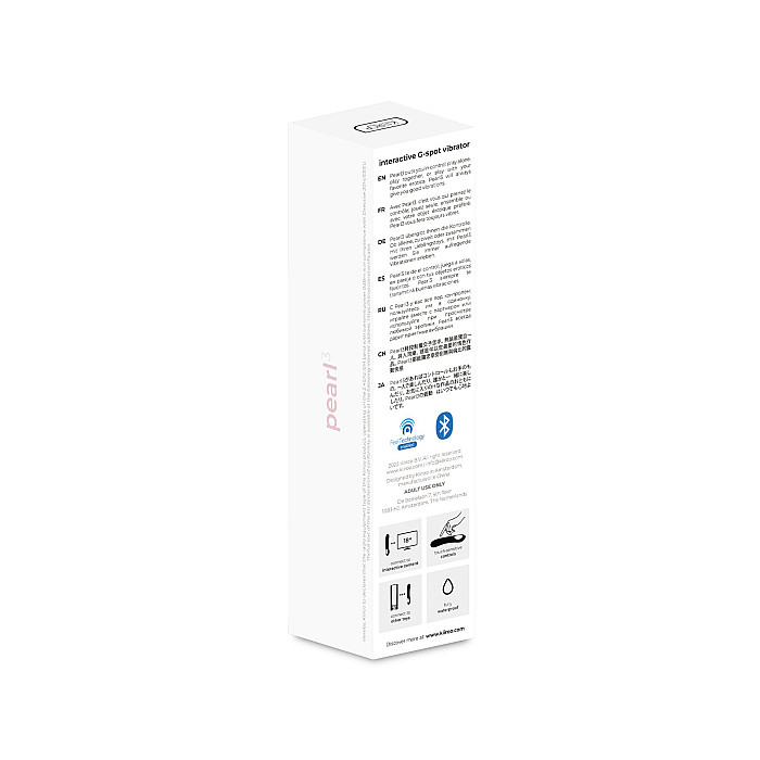 Интерактивный вибростимулятор точки G Kiiroo Pearl 3 Pink