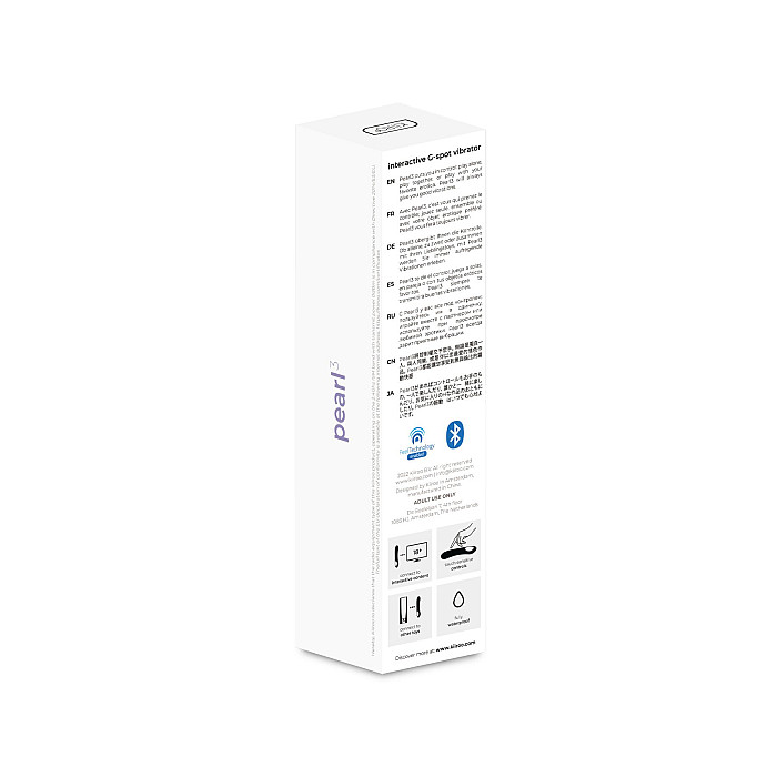 Интерактивный вибростимулятор точки G Kiiroo Pearl 3 Purple