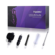 Набор адаптеров «для него» для секс-машин Hismith KlicLok System Set for Him, с мастурбатором
