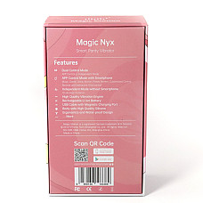 Смарт-вибратор в трусики Magic Motion Nyx Red