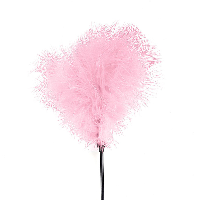 Лоскітка рожева Art of Sex - Feather Paddle, перо молодого індика