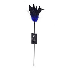 Лоскітка синя Art of Sex - Feather Paddle, перо молодого півня