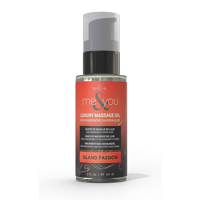 Масажна олія Sensuva Me&You - Island Passion (Wild Passion Fruit & Island Guava) 59 мл