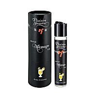 Масажна олія Plaisirs Secrets Pina Colada (59 мл) з афродизіаками, їстівна, подарункове паковання