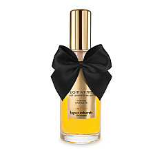 Разогревающее масло Bijoux Indiscrets Light my Fire - Caramel&Sea salt