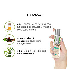 Массажное масло JO Naturals Massage Oil Peppermint & Eucalyptus с эфирными маслами (120 мл)