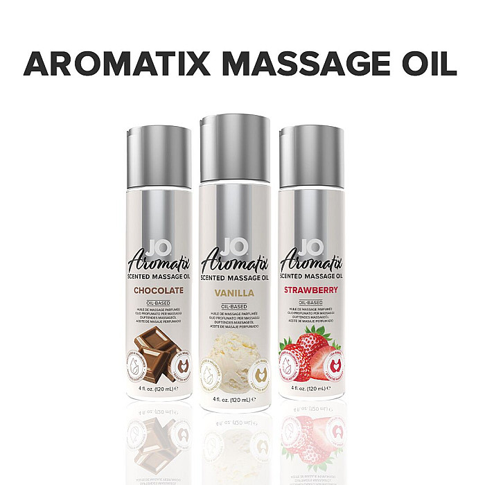 Натуральное массажное масло JO Aromatix Massage Oil Vanilla 120 мл