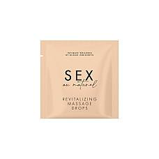 Пробник восстанавливающих капель для массажа Bijoux Indiscrets Sex au Naturel — Revitalizing Massage Drops