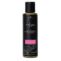 Массажное масло Sensuva - Me&You Pink Grapefruit & Vanilla Bean (125 мл) с феромонами