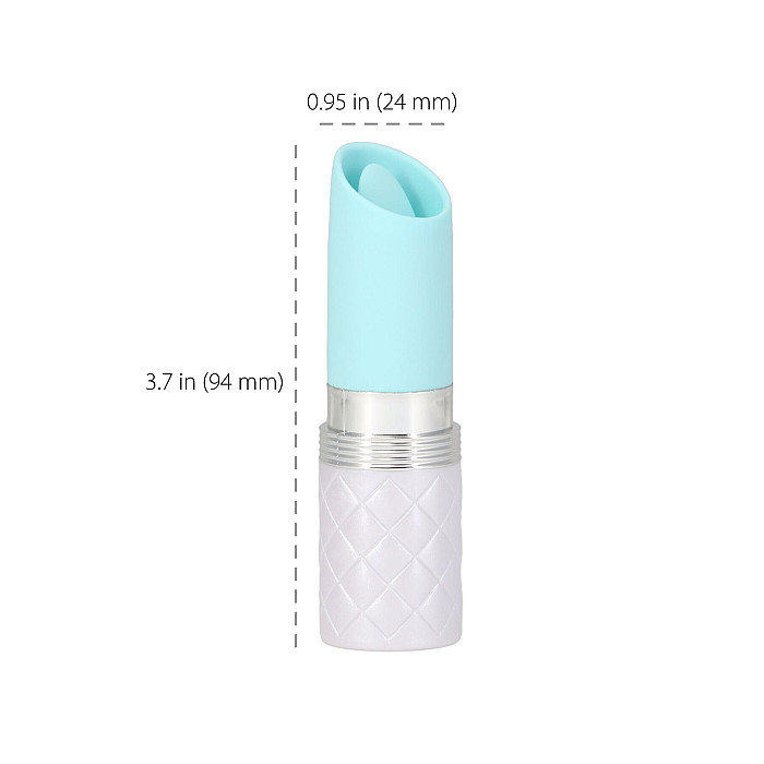 Вібратор Pillow Talk Lusty Luxurious Flickering Massager - Teal