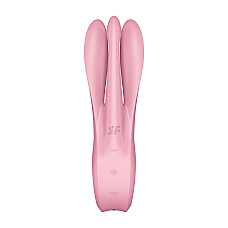 Клиторальный вибратор Satisfyer Threesome 1 Pink с тремя гибкими пальчиками