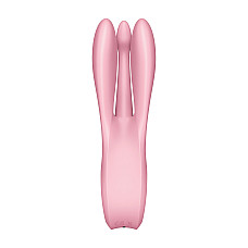 Клиторальный вибратор Satisfyer Threesome 1 Pink с тремя гибкими пальчиками