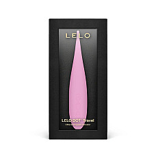 Клиторальный вибратор LELO DOT Travel Pink, точечная стимуляция, 8 режимов