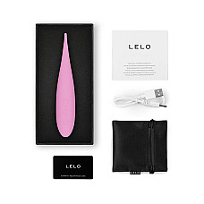 Клиторальный вибратор LELO DOT Travel Pink, точечная стимуляция, 8 режимов