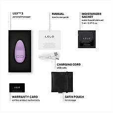 Мини-вибратор для клитора LELO Lily 3 Calm Lavender, 10 режимов, очень мощный