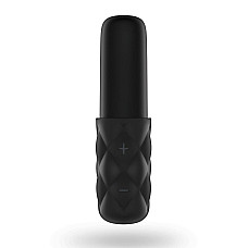 Мощный мини-вибратор Satisfyer Sparkling Darling Silver со съемным колпачком, 15 режимов работы