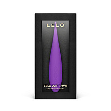Клиторальный вибратор LELO DOT Travel Purple, точечная стимуляция, 8 режимов