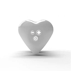 Вибратор для клитора Mystim Heart´s Desire White, 8 режимов, очень мощный
