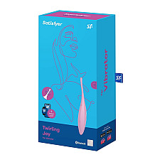 Смарт-вибратор для клитора Satisfyer Twirling Joy Pink