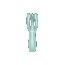 Клиторальный вибратор Satisfyer Threesome 3 Mint с тремя пальчиками