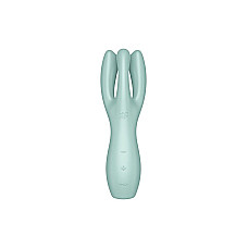 Клиторальный вибратор Satisfyer Threesome 3 Mint с тремя пальчиками