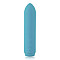 Минивибратор Je Joue - Classic Bullet Vibrator Teal с глубокой вибрацией и фиксацией на палец + подарок косметичка