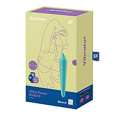 Смарт мини-вибратор Satisfyer Ultra Power Bullet 8 Turquoise