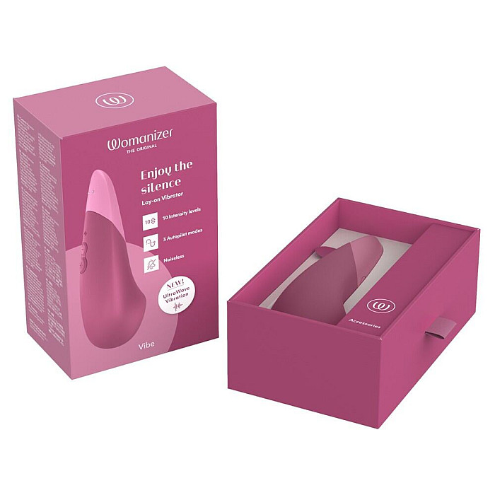 Вібратор Womanizer Vibe Dusky Pink