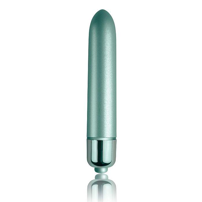Віброкуля Rocks Off RO-90 mm Touch of Velvet Aqua Lily матова