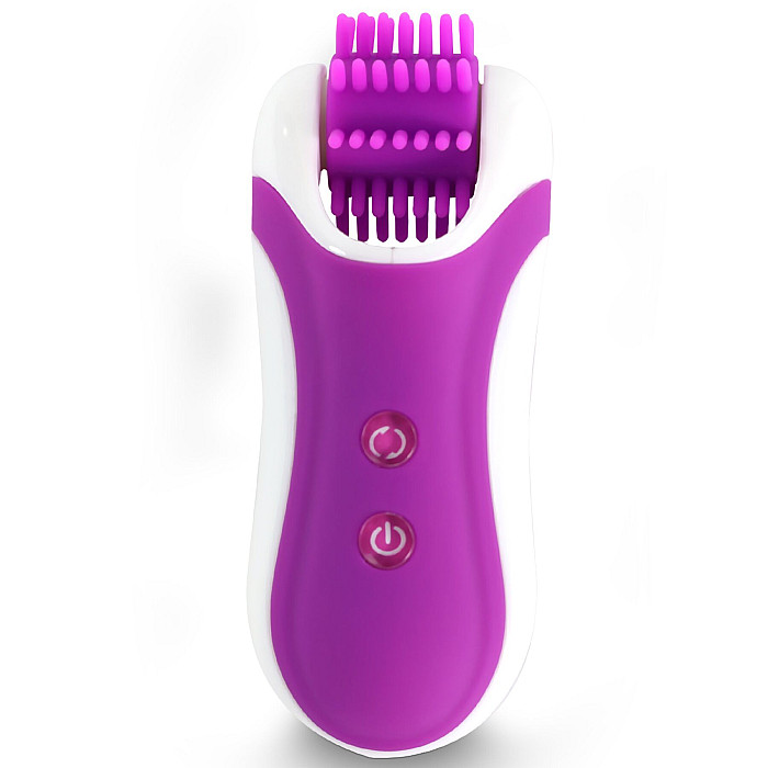 Стимулятор з імітацією оральних пестощів FeelzToys - Clitella Oral Clitoral Stimulator Purple