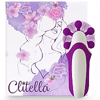 Стимулятор с имитацией оральных ласк FeelzToys - Clitella Oral Clitoral Stimulator Purple