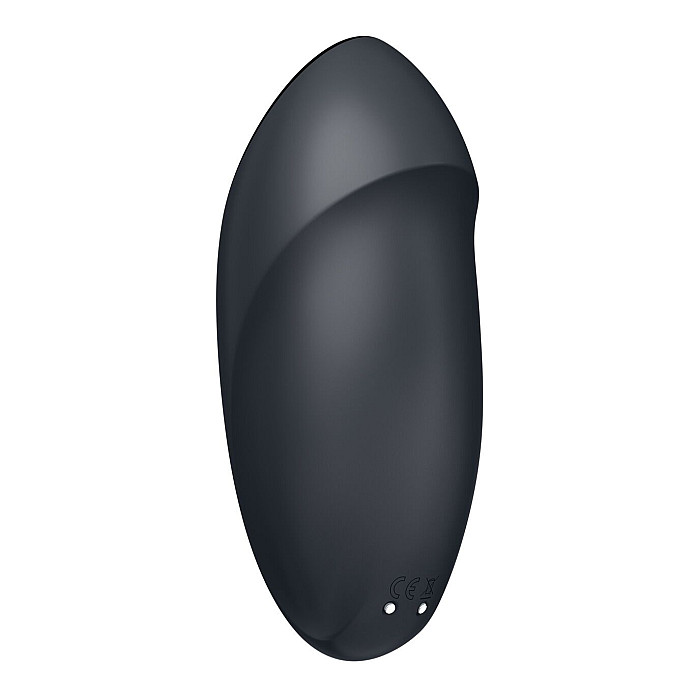 Вибростимулятор-пульсатор Satisfyer Tap & Climax 1 Grey, эффект постукивания пальцем, 2 мотора