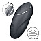Вибростимулятор-пульсатор Satisfyer Tap & Climax 1 Grey, эффект постукивания пальцем, 2 мотора