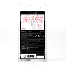 Вибратор-помада IROHA STICK Grey, плавное увеличение мощности
