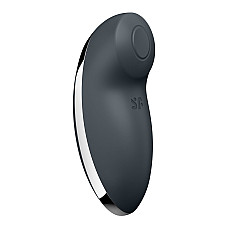 Вибростимулятор-пульсатор Satisfyer Tap & Climax 2 Grey, эффект постукивания пальцем